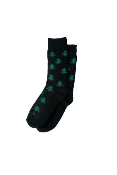 Christmas Socks - Trees